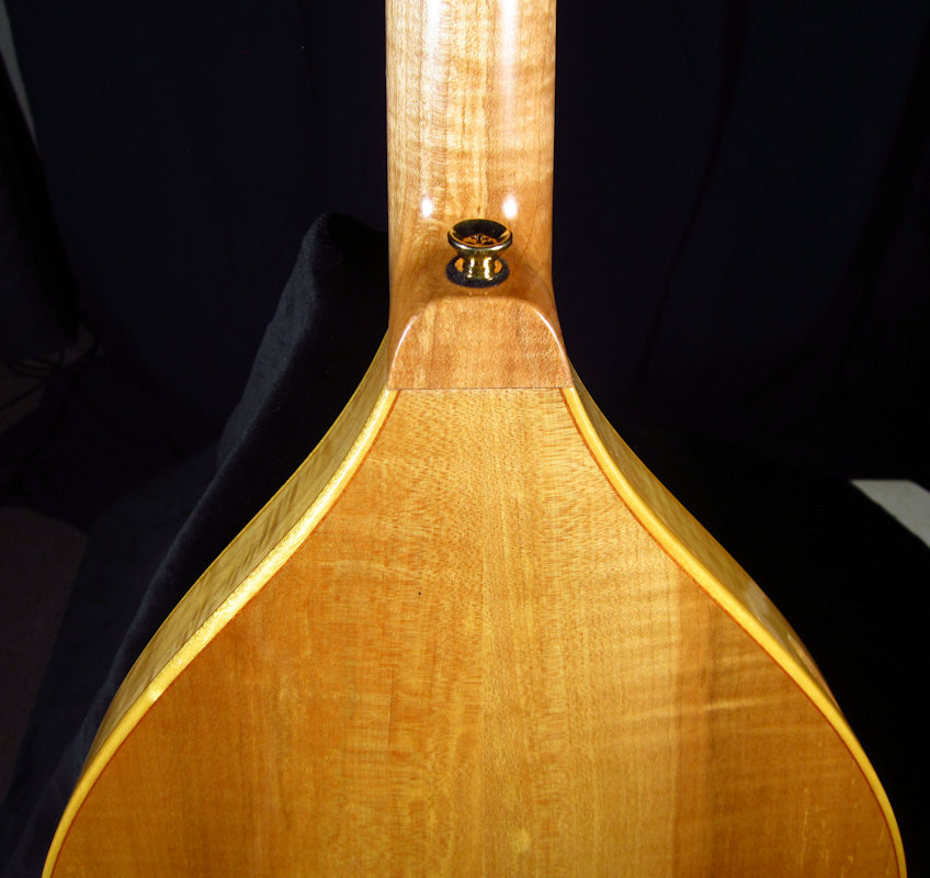 laughlin englemann spruce/big leaf maple mandolin